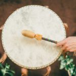 Indian drum in sound therapy